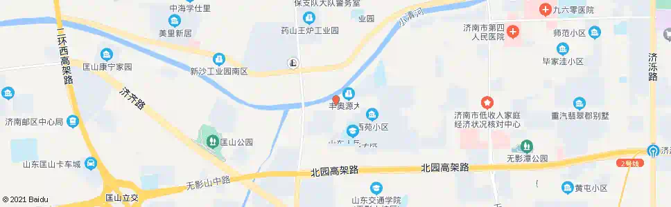济南田黄路西口_公交站地图_济南公交_妙搜公交查询2025