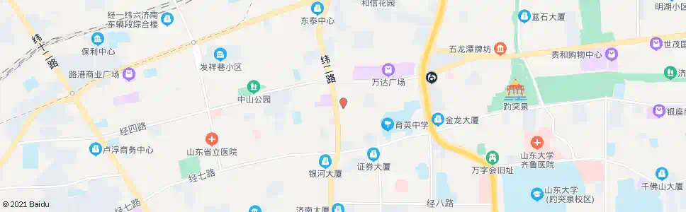 济南经五纬一_公交站地图_济南公交_妙搜公交查询2025