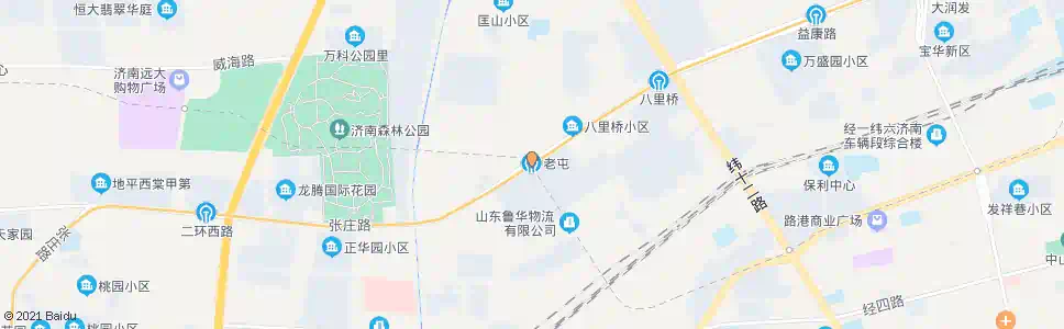 济南老屯_公交站地图_济南公交_妙搜公交查询2025
