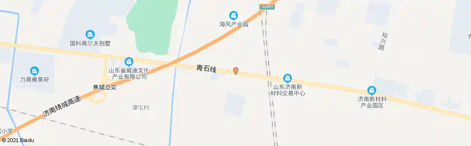 济南园林场_公交站地图_济南公交_妙搜公交查询2025
