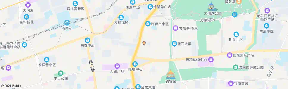 济南制锦市小区_公交站地图_济南公交_妙搜公交查询2025