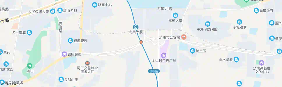 济南奥体西路(旅游路)_公交站地图_济南公交_妙搜公交查询2025