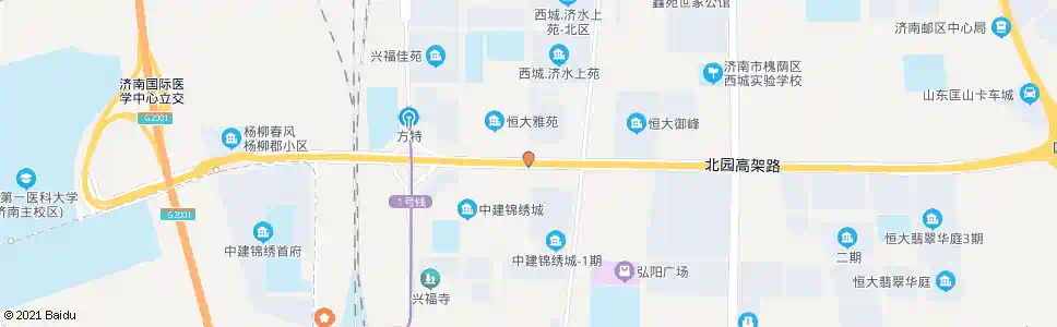 济南青岛路泰安路_公交站地图_济南公交_妙搜公交查询2025