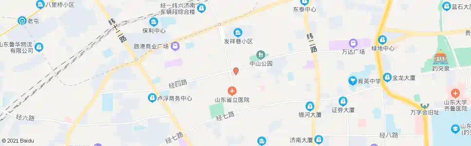 济南山东省眼科医院_公交站地图_济南公交_妙搜公交查询2025