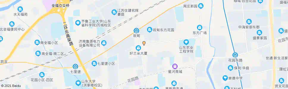 济南祝甸西_公交站地图_济南公交_妙搜公交查询2025