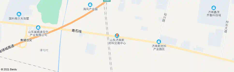 济南新材料交易中心_公交站地图_济南公交_妙搜公交查询2025