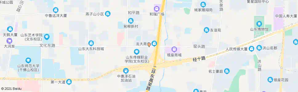 济南文化东路_公交站地图_济南公交_妙搜公交查询2025