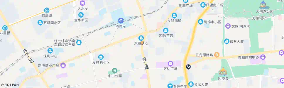 济南天桥南_公交站地图_济南公交_妙搜公交查询2025