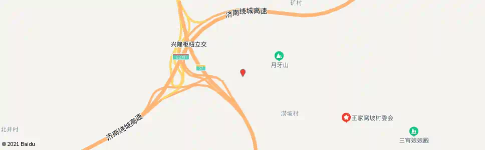 济南涝坡村_公交站地图_济南公交_妙搜公交查询2025