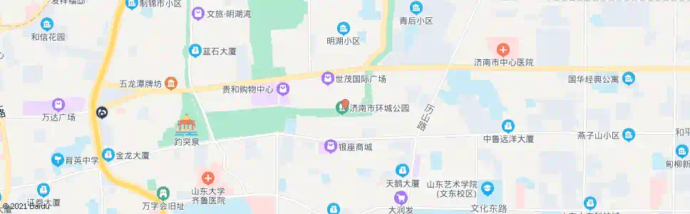 济南黑虎泉南_公交站地图_济南公交_妙搜公交查询2025