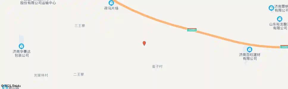 济南蛮子村北_公交站地图_济南公交_妙搜公交查询2025