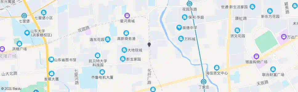 济南化纤厂路华能路_公交站地图_济南公交_妙搜公交查询2025