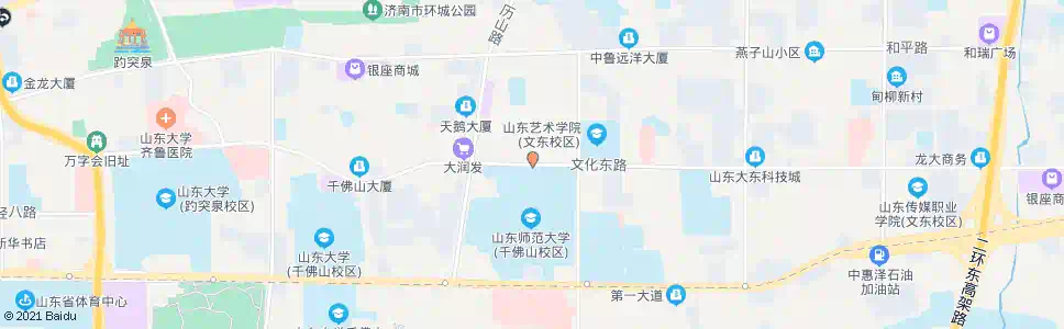 济南山师_公交站地图_济南公交_妙搜公交查询2025