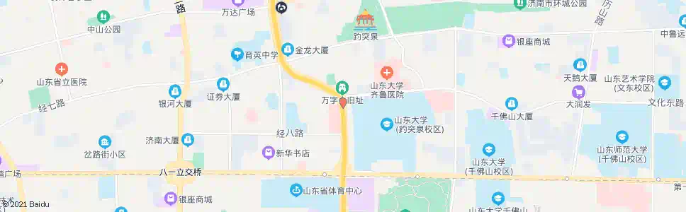 济南青年桥_公交站地图_济南公交_妙搜公交查询2025