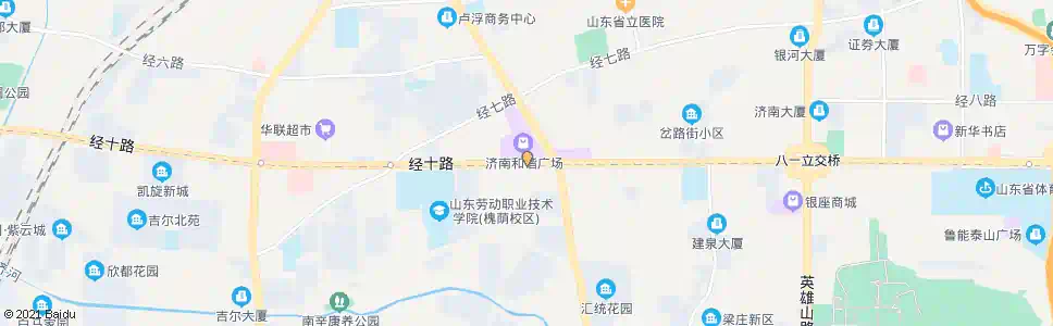济南经十路德兴街_公交站地图_济南公交_妙搜公交查询2025