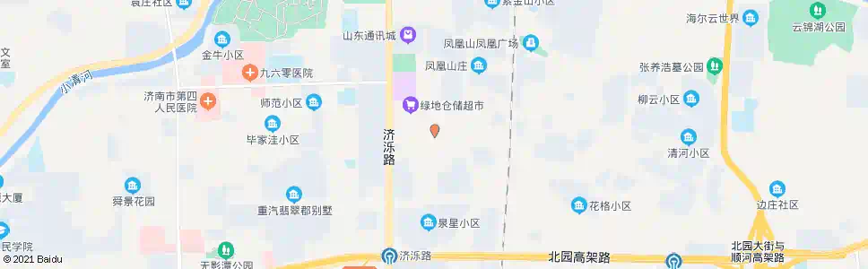 济南水晶小区_公交站地图_济南公交_妙搜公交查询2025