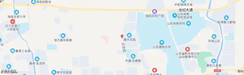 济南建大花园_公交站地图_济南公交_妙搜公交查询2025