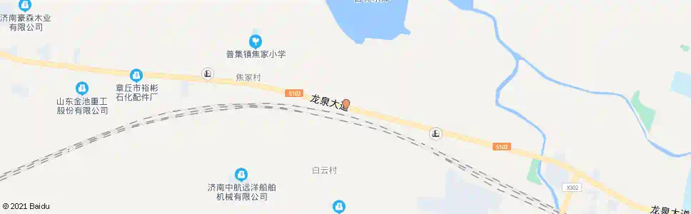济南杏林水库路口_公交站地图_济南公交_妙搜公交查询2025