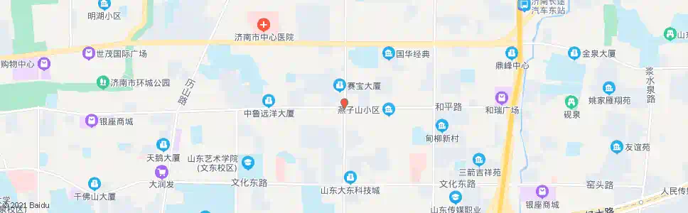 济南和平路口_公交站地图_济南公交_妙搜公交查询2025