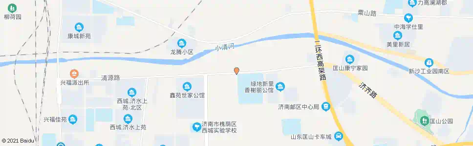 济南南吴家堡南_公交站地图_济南公交_妙搜公交查询2025
