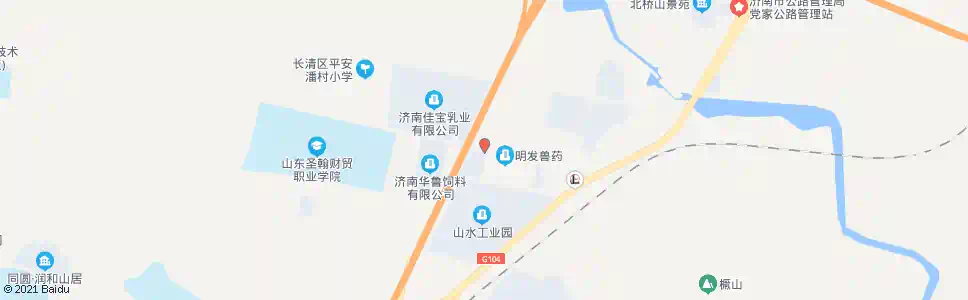 济南明发路_公交站地图_济南公交_妙搜公交查询2025