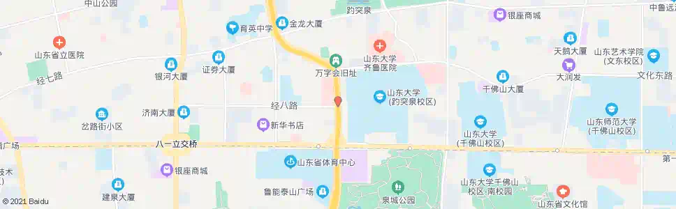 济南青年西路_公交站地图_济南公交_妙搜公交查询2025