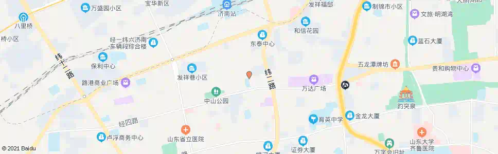 济南经三纬三_公交站地图_济南公交_妙搜公交查询2025
