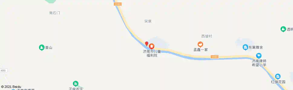 济南突泉村南_公交站地图_济南公交_妙搜公交查询2025