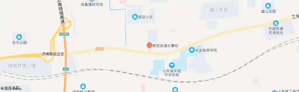 济南郭店镇政府_公交站地图_济南公交_妙搜公交查询2025
