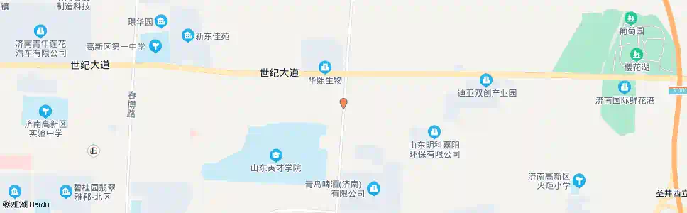 济南埠东村_公交站地图_济南公交_妙搜公交查询2025