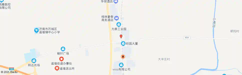 济南荷花路机场路_公交站地图_济南公交_妙搜公交查询2025