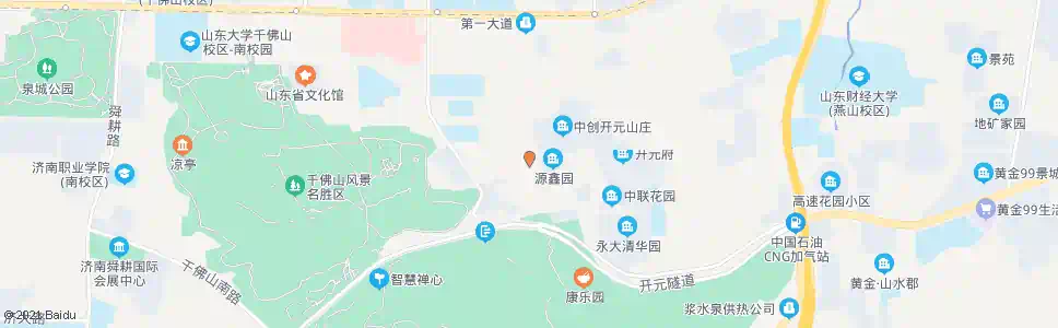 济南环山路燕翔路_公交站地图_济南公交_妙搜公交查询2025