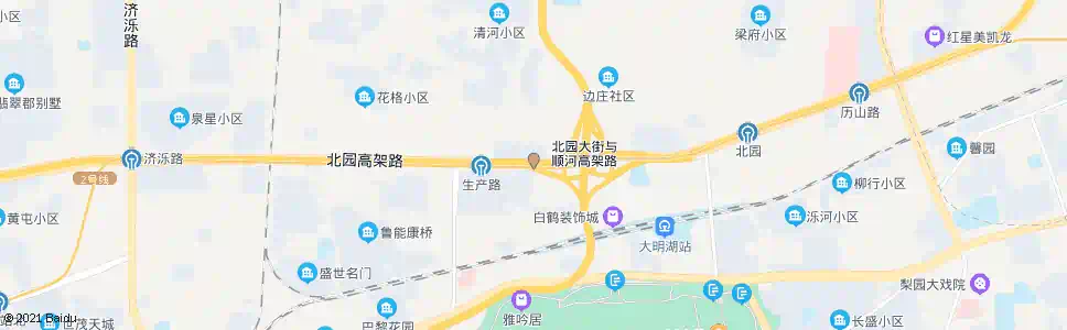 济南北关北路_公交站地图_济南公交_妙搜公交查询2025