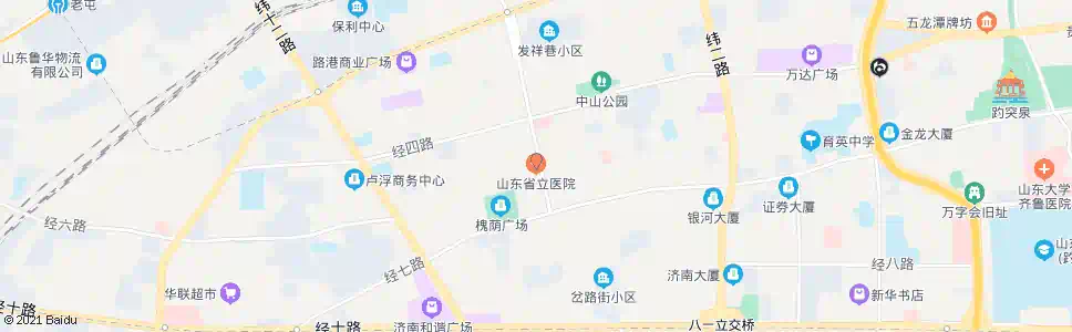济南省立医院_公交站地图_济南公交_妙搜公交查询2025