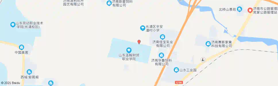 济南明发路东口_公交站地图_济南公交_妙搜公交查询2025