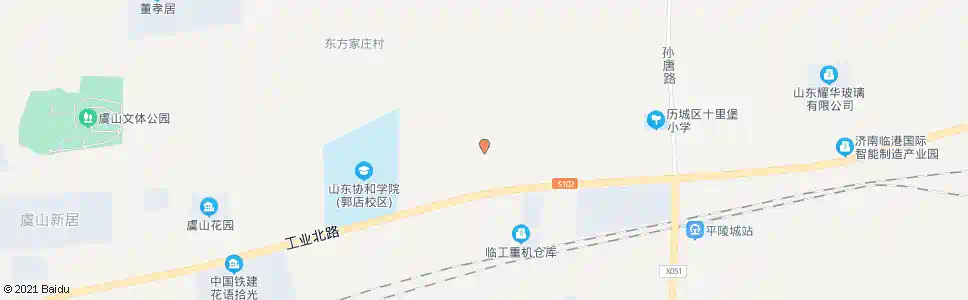 济南东风新村_公交站地图_济南公交_妙搜公交查询2025