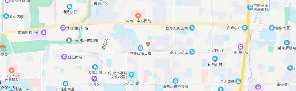 济南正丰路南口_公交站地图_济南公交_妙搜公交查询2025