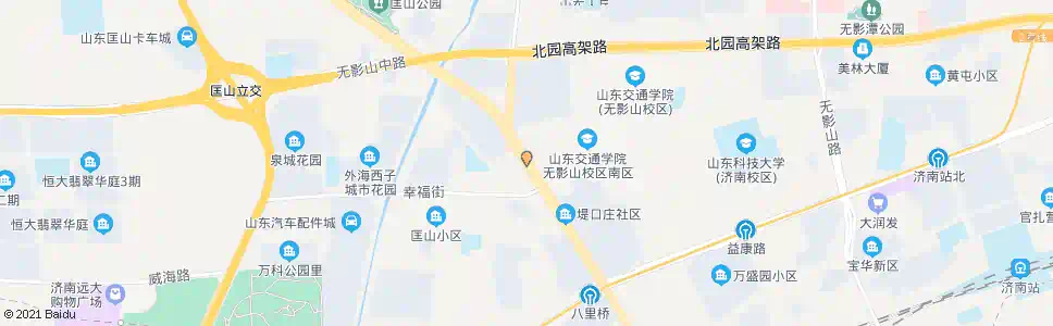 济南黄岗路济齐路_公交站地图_济南公交_妙搜公交查询2025