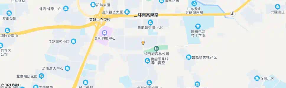 济南领秀城D街区_公交站地图_济南公交_妙搜公交查询2025