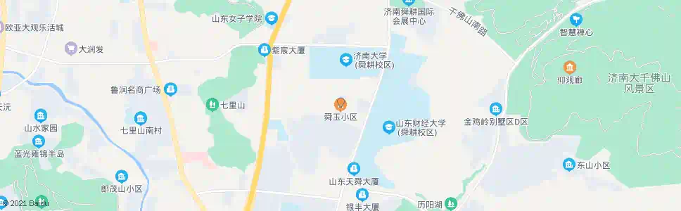 济南舜玉小区_公交站地图_济南公交_妙搜公交查询2025