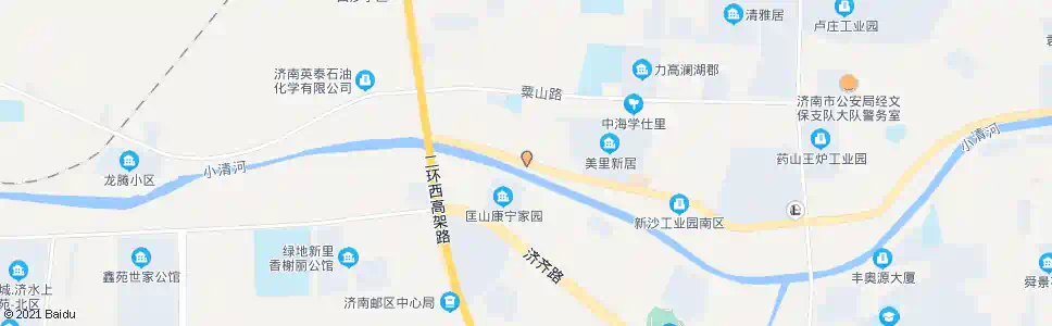 济南新沙王庄_公交站地图_济南公交_妙搜公交查询2025