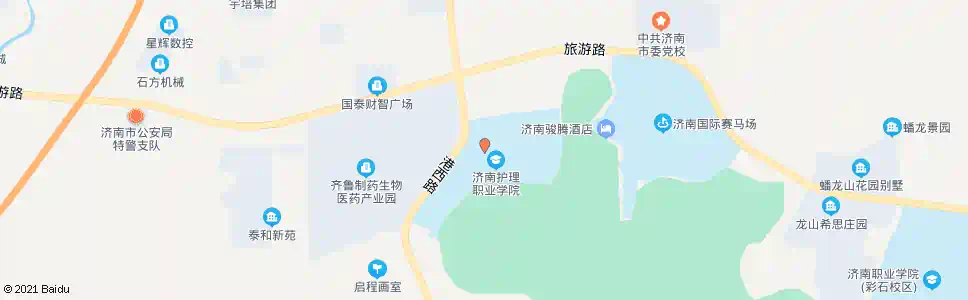 济南济南卫校_公交站地图_济南公交_妙搜公交查询2025