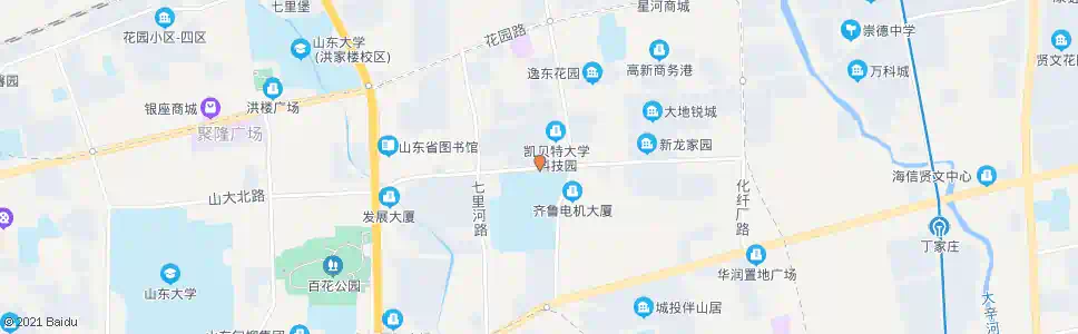 济南七里河东_公交站地图_济南公交_妙搜公交查询2025