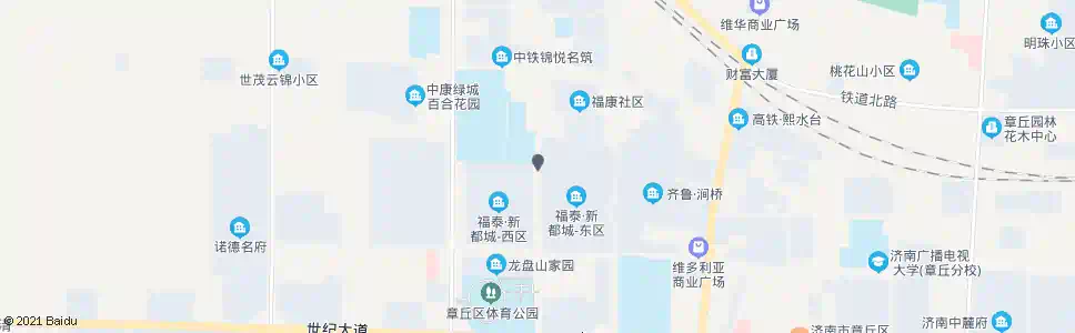 济南福泰小学_公交站地图_济南公交_妙搜公交查询2025