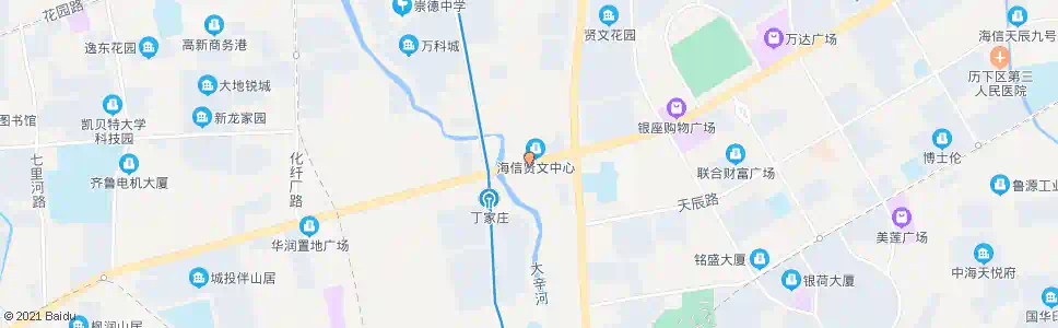 济南工业南路正丰路_公交站地图_济南公交_妙搜公交查询2025