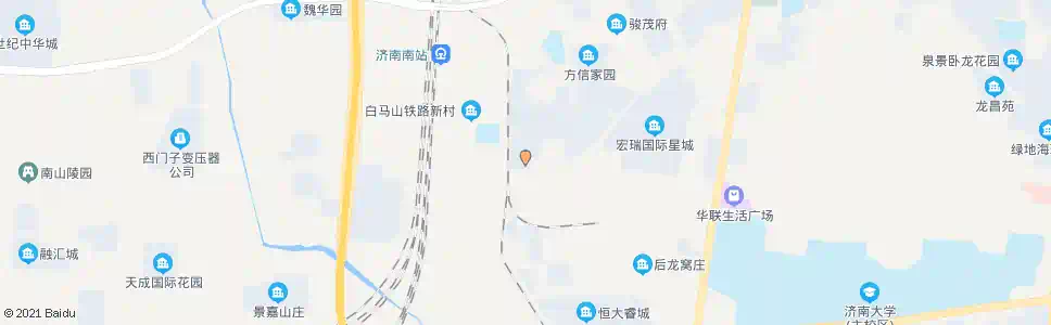 济南白马山啤酒厂_公交站地图_济南公交_妙搜公交查询2025