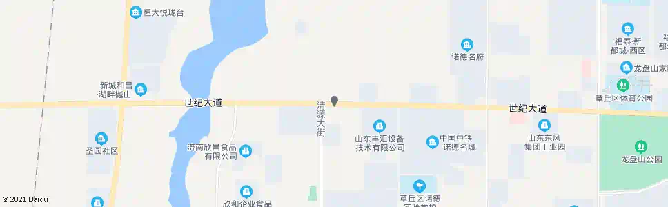 济南马安村_公交站地图_济南公交_妙搜公交查询2025