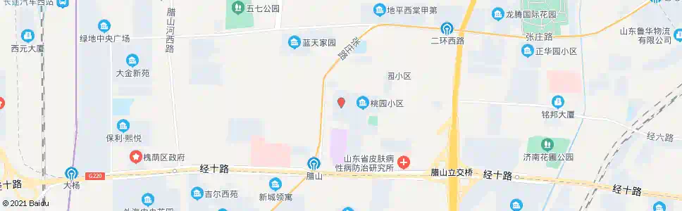 济南名士花园_公交站地图_济南公交_妙搜公交查询2025