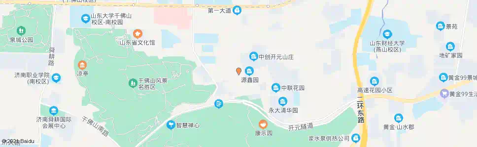 济南燕翔路环山路_公交站地图_济南公交_妙搜公交查询2025