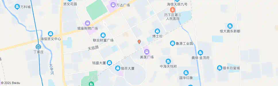 济南颖秀路新泺大街_公交站地图_济南公交_妙搜公交查询2025